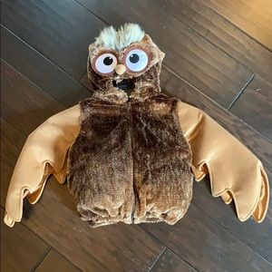🎃 Plush owl zip-up Halloween costume 🦉